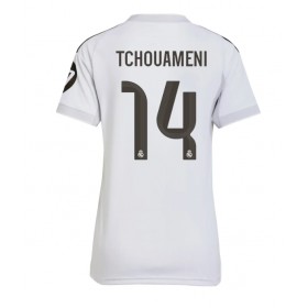 Real Madrid Aurelien Tchouameni #14 Hemmakläder Dam 2025-26 Kortärmad